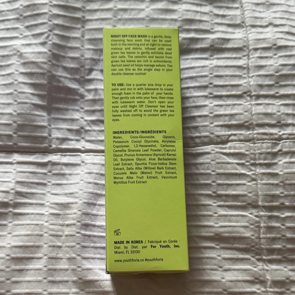 Youthforia Green Tea Jelly Cleanser